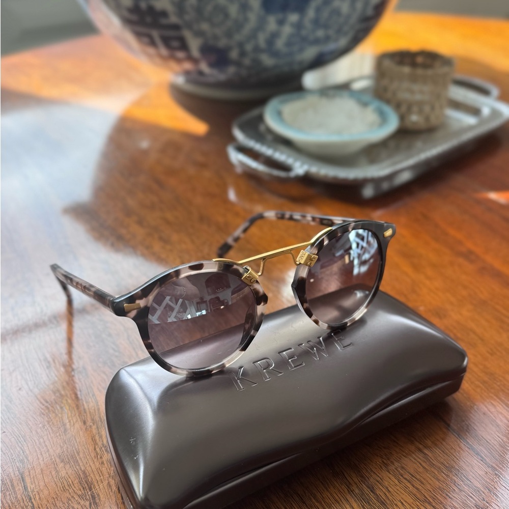 Krewe St Louis Matte Sunday mirrored sunglasses - Picture 4 of 5